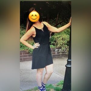 Naked zebra Black dress